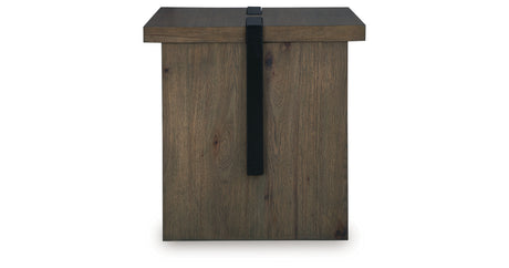 Kandinew Light Brown End Table from Ashley - Luna Furniture