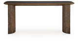 Dontayne Warm Brown Sofa Table from Ashley Furniture - Luna Furniture