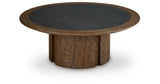 Dontayne Warm Brown Coffee Table from Ashley - Luna Furniture