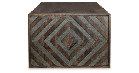 Dreggan Brown Coffee Table from Ashley - Luna Furniture