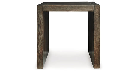 Dreggan Brown End Table from Ashley - Luna Furniture