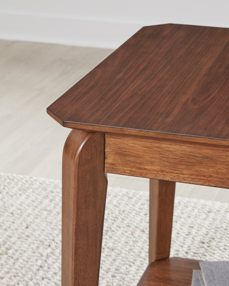 Trenmour Medium Brown End Table from Ashley - Luna Furniture