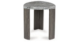 Surmour Gray/Brown End Table from Ashley - Luna Furniture