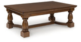Sturlayne Brown Coffee Table and 2 End Tables from Ashley - Luna Furniture