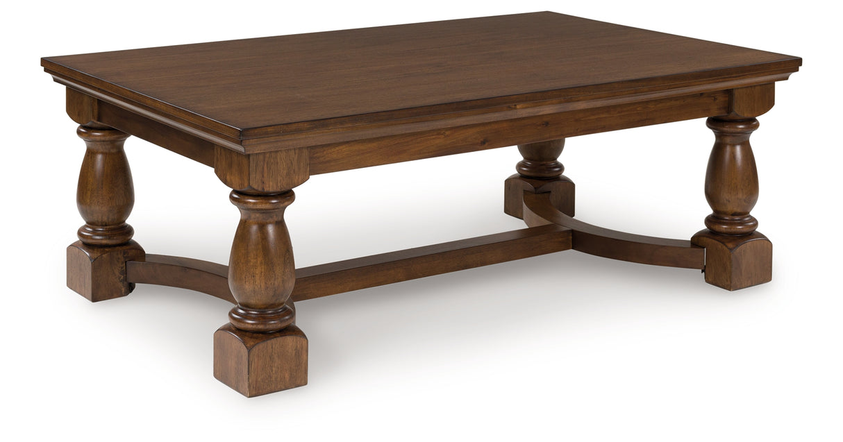 Sturlayne Brown Coffee Table from Ashley - Luna Furniture