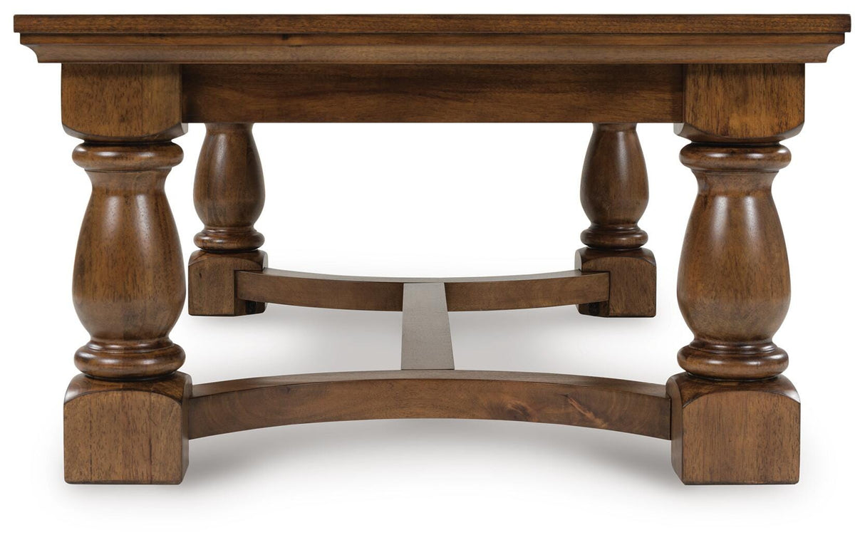 Sturlayne Brown Coffee Table and 2 End Tables from Ashley - Luna Furniture