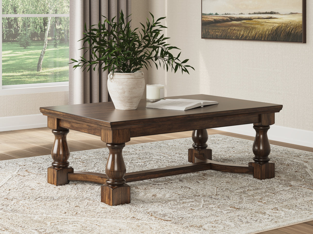 Sturlayne Brown Coffee Table and End Table from Ashley - Luna Furniture