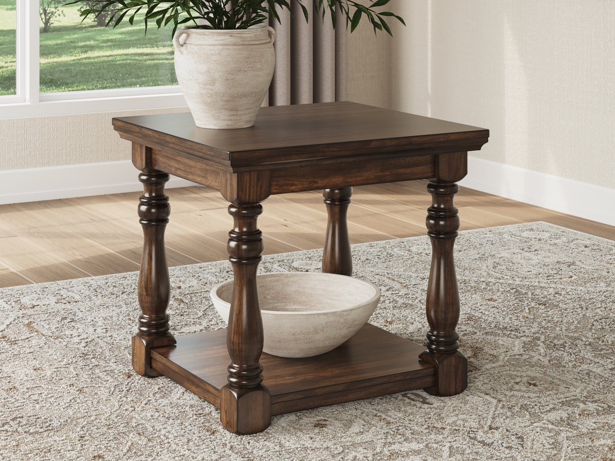 Sturlayne Brown Coffee Table and End Table from Ashley - Luna Furniture
