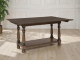 Sturlayne Brown Flip Top Sofa Table from Ashley Furniture - Luna Furniture