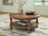 Chadworth Medium Brown Coffee Table from Ashley - Luna Furniture
