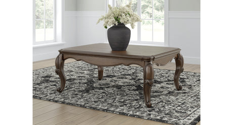 Maylee Dark Brown Coffee Table from Ashley - Luna Furniture