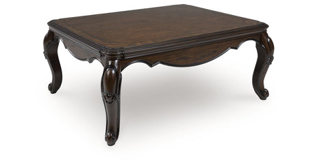 Maylee Dark Brown Coffee Table from Ashley - Luna Furniture