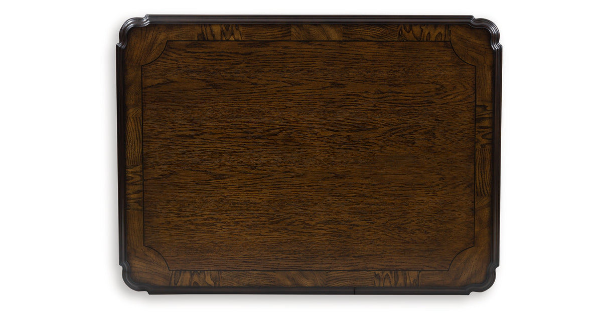 Maylee Dark Brown Coffee Table from Ashley - Luna Furniture