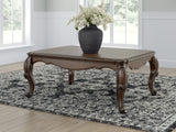 Maylee Dark Brown Coffee Table from Ashley - Luna Furniture