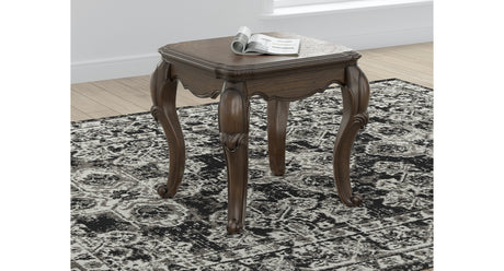 Maylee Dark Brown End Table from Ashley - Luna Furniture