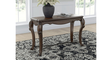 Maylee Dark Brown Sofa Table from Ashley - Luna Furniture