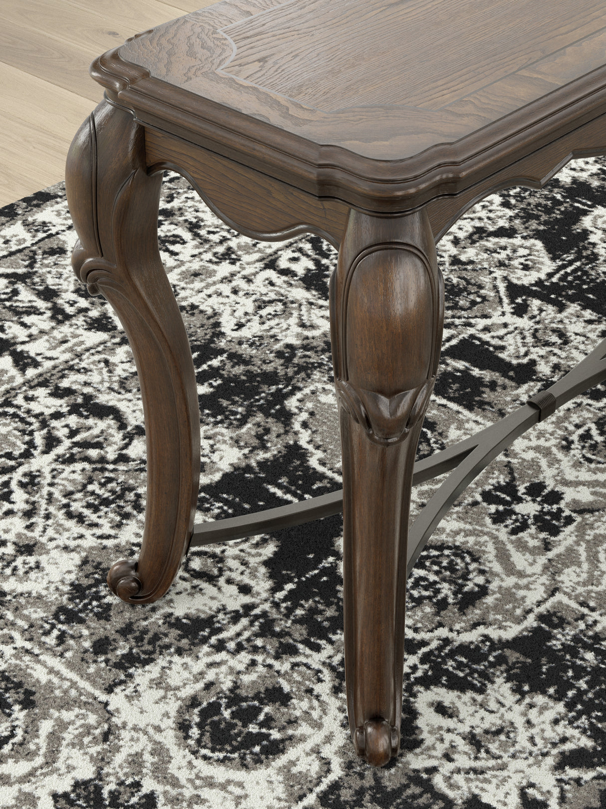 Maylee Dark Brown Sofa Table from Ashley - Luna Furniture