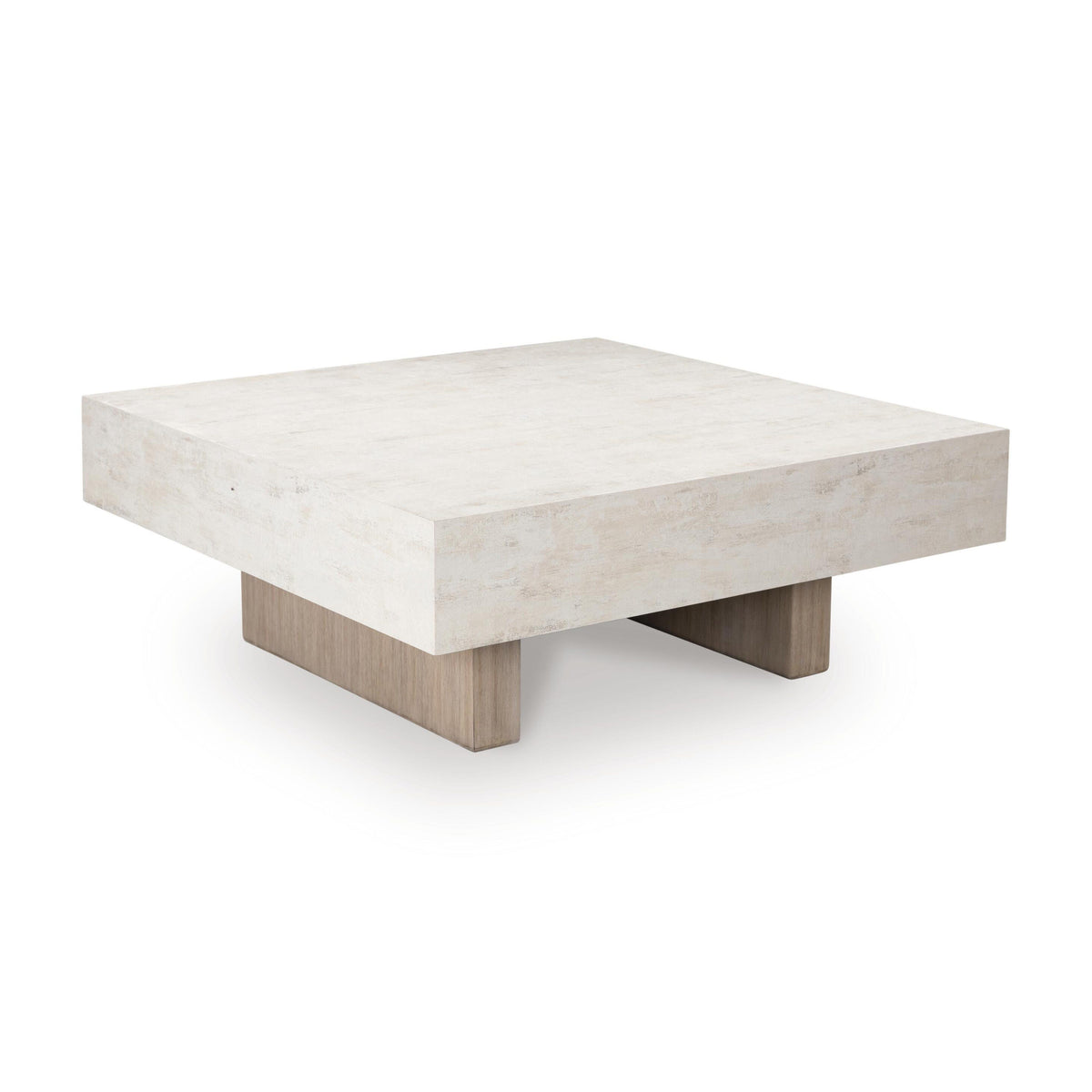 Jorlaina Light Grayish Brown Coffee Table