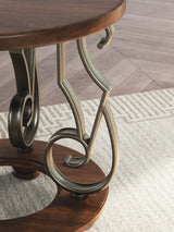 Frallyn Dark Brown End Table from Ashley - Luna Furniture