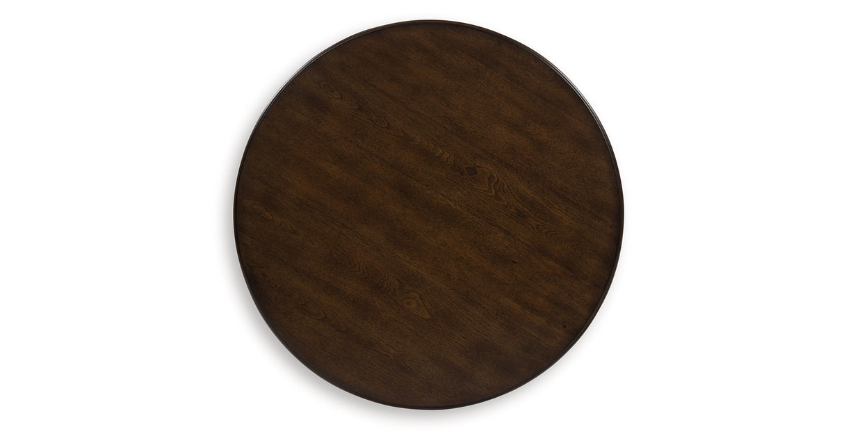 Frallyn Dark Brown End Table from Ashley - Luna Furniture