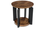 Kraeburn Brown/Black End Table from Ashley Furniture - Luna Furniture