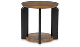 Kraeburn Brown/Black End Table from Ashley Furniture - Luna Furniture