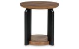 Kraeburn Brown/Black End Table from Ashley Furniture - Luna Furniture