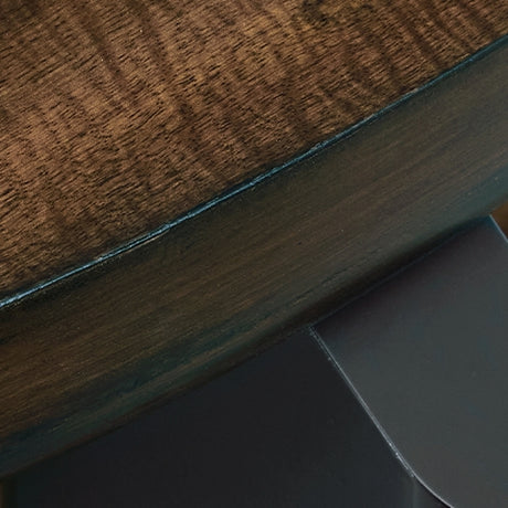 Kraeburn Brown/Black Coffee Table from Ashley Furniture - Luna Furniture