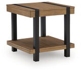Jorannti Medium Brown Square End Table from Ashley - Luna Furniture