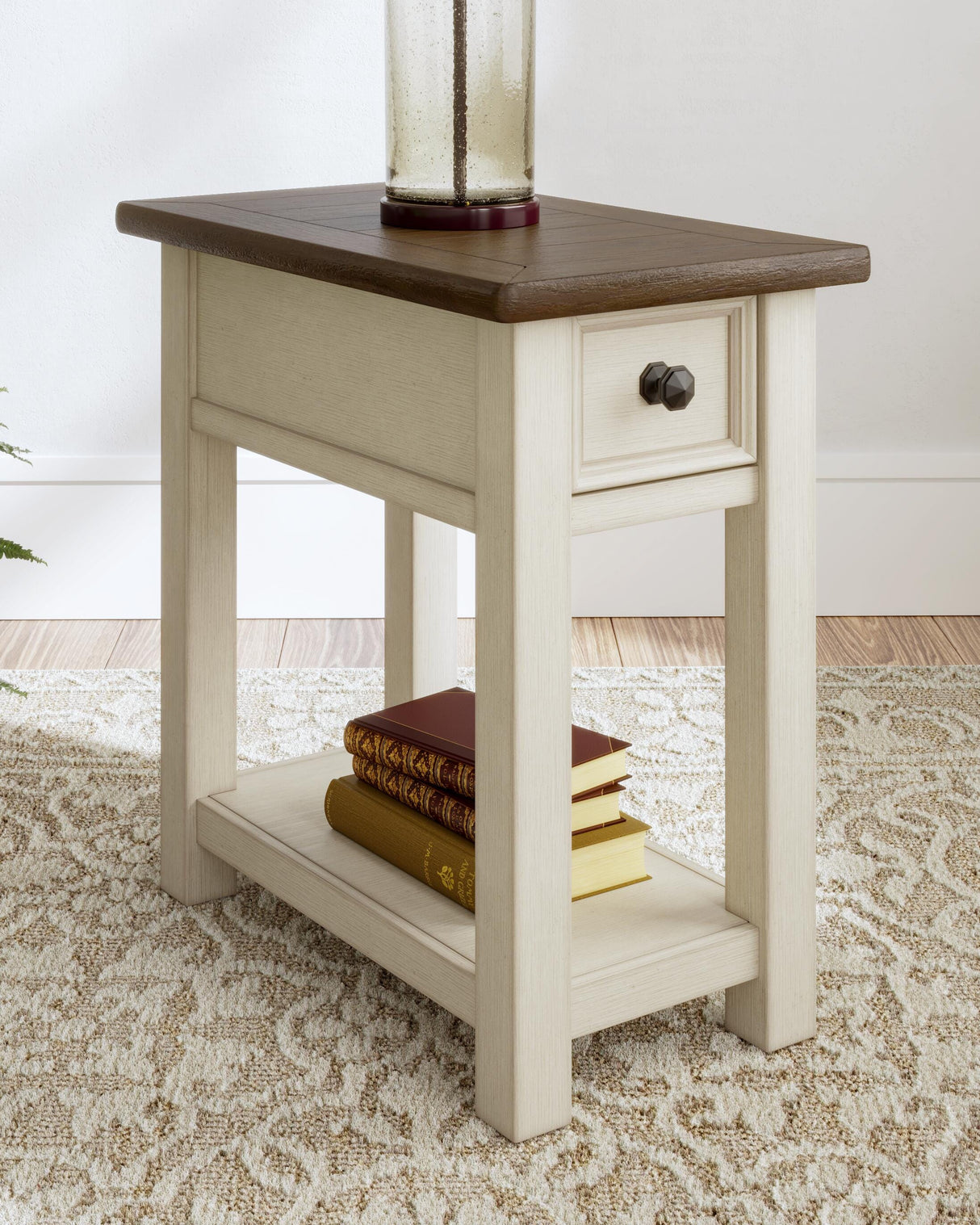 Bolanburg Two-tone Chairside End Table from Ashley - Luna Furniture
