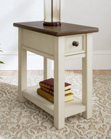 Bolanburg Two-tone Chairside End Table from Ashley - Luna Furniture