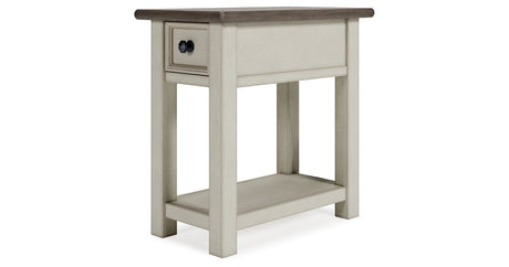 Bolanburg Two-tone Chairside End Table from Ashley - Luna Furniture