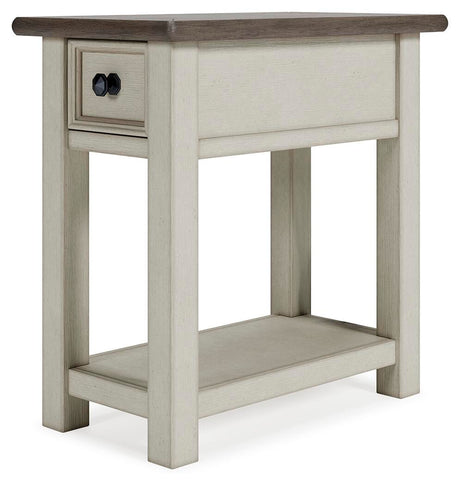 Bolanburg Two-tone Chairside End Table from Ashley Furniture - Luna Furniture