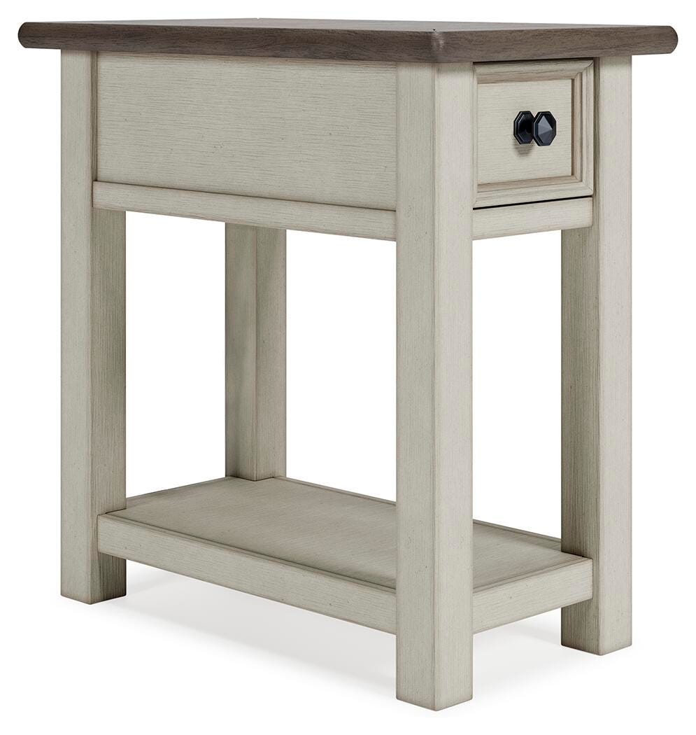 Bolanburg Two-tone Chairside End Table from Ashley - Luna Furniture