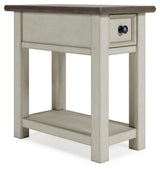 Bolanburg Two-tone Chairside End Table from Ashley - Luna Furniture