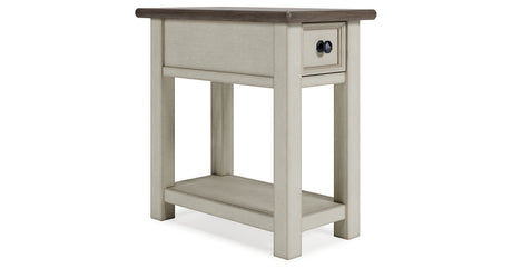 Bolanburg Two-tone Chairside End Table from Ashley - Luna Furniture