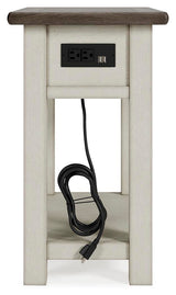 Bolanburg Two-tone Chairside End Table from Ashley - Luna Furniture