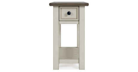 Bolanburg Two-tone Chairside End Table from Ashley - Luna Furniture