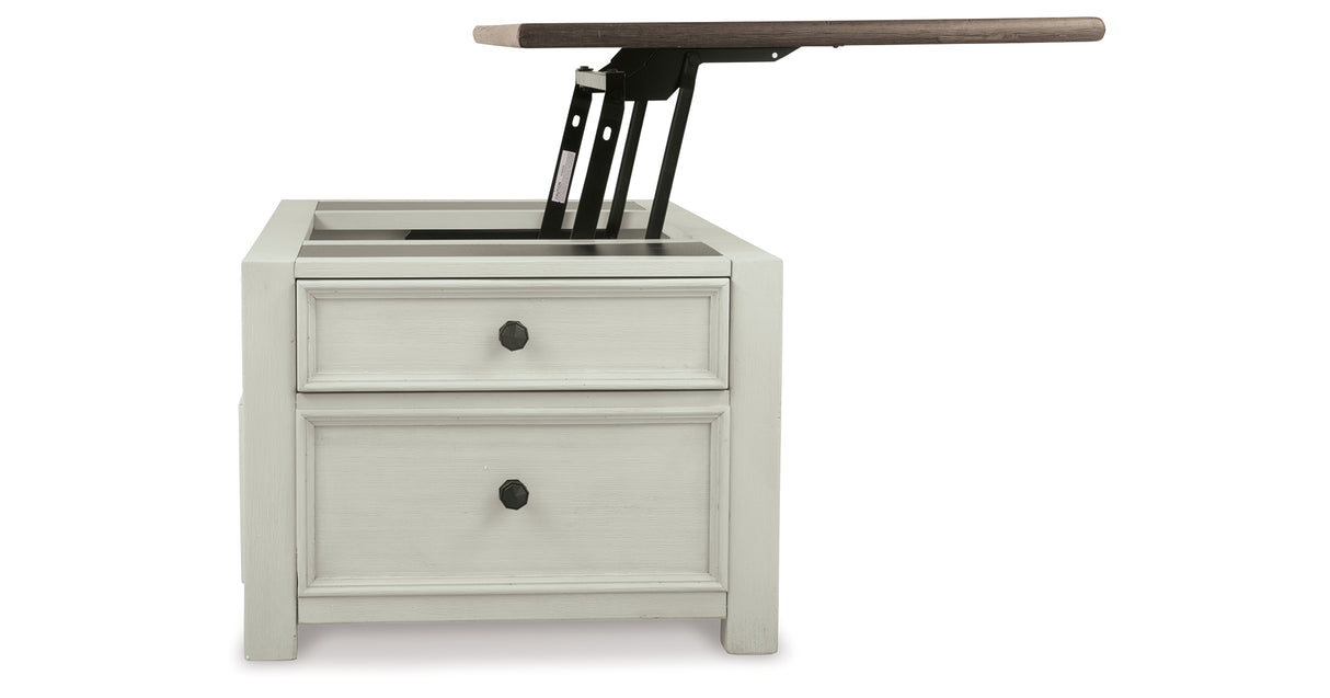 Bolanburg Two-tone Coffee Table with Lift Top from Ashley Furniture - Luna Furniture