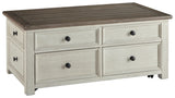 Bolanburg Coffee Table with 2 End Tables in Two-tone from Ashley Furniture - Luna Furniture