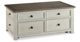 Bolanburg Two-tone Coffee Table with Lift Top from Ashley Furniture - Luna Furniture