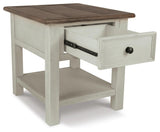Bolanburg Two-tone End Table from Ashley - Luna Furniture