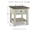 Bolanburg 2 End Tables in Two-tone from Ashley - Luna Furniture