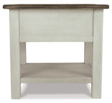 Bolanburg Two-tone End Table from Ashley - Luna Furniture
