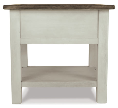 Bolanburg Two-tone End Table from Ashley - Luna Furniture