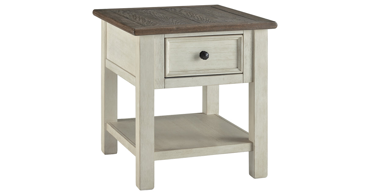 Bolanburg Coffee Table with 1 End Table in Two-tone from Ashley Furniture - Luna Furniture