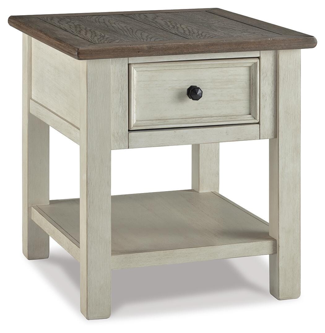 Bolanburg Two-tone End Table from Ashley - Luna Furniture