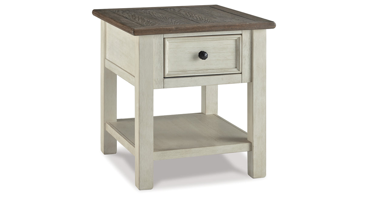 Bolanburg Two-tone End Table from Ashley - Luna Furniture