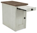 Bolanburg Two-tone Coffee Table and 2 Chairside End Tables with Console from Ashley Furniture - Luna Furniture