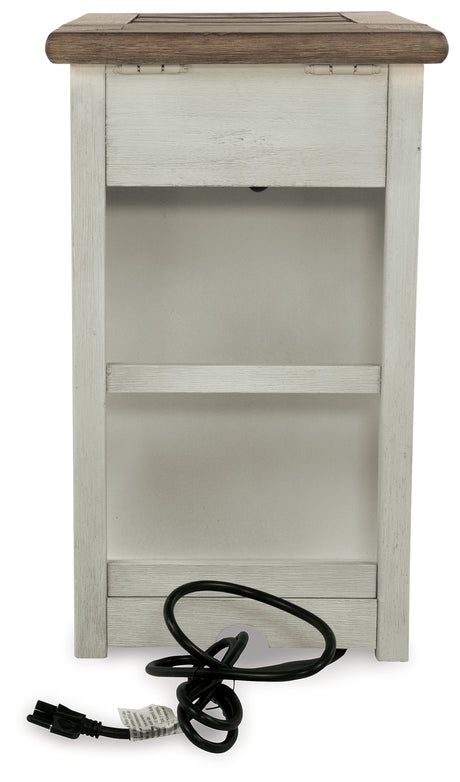 Bolanburg Two-tone Coffee Table with End Table and Chairside End Table from Ashley - Luna Furniture